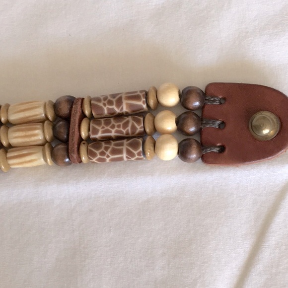 Brown Bone Bracelet - Picture 2 of 4